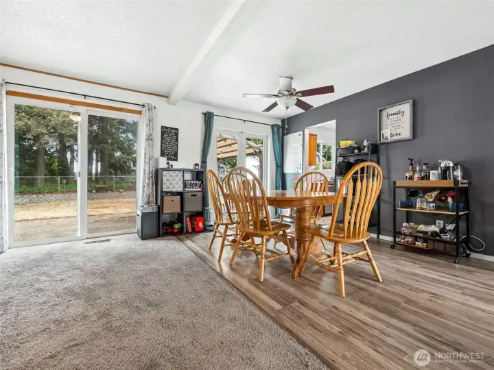 Dining area.