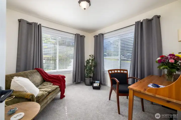 Main floor office ensures an easy work from home option.