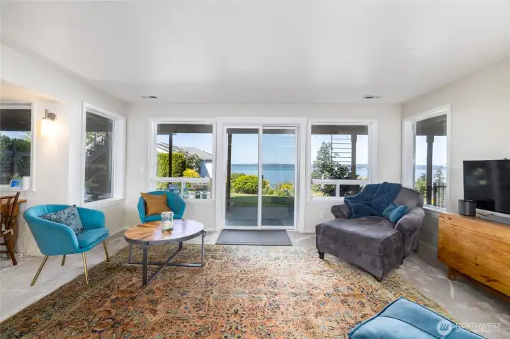 Downstairs, the fully-finished daylight basement offers tons of potential, whether as additional living space for guests and family, or as a possible mother-in-law/ADU unit for additional income.  New flooring, new paint, new windows, new lights and fixtures, this space is ready for your vision.
