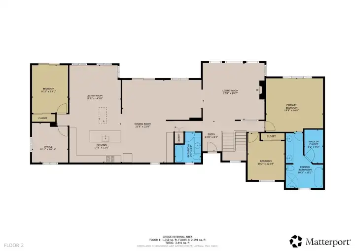 Main floor floorplan.