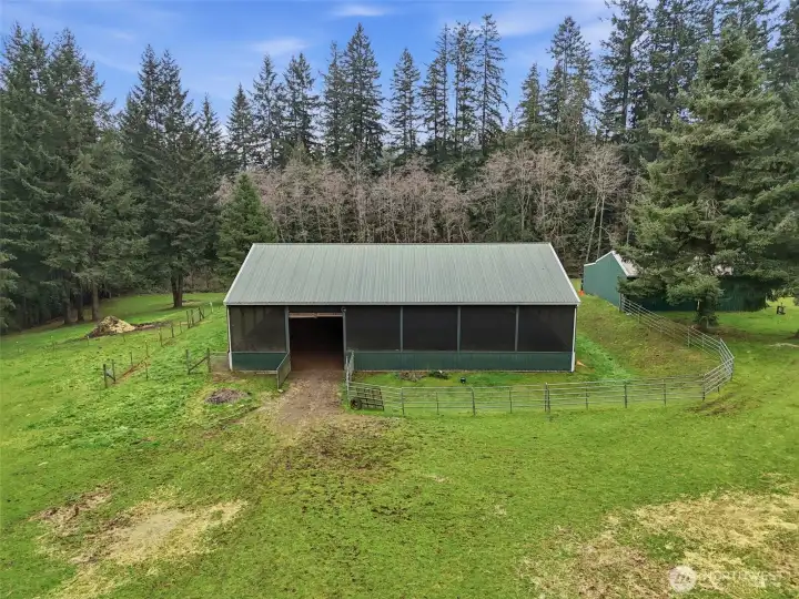 Barn - Aerial