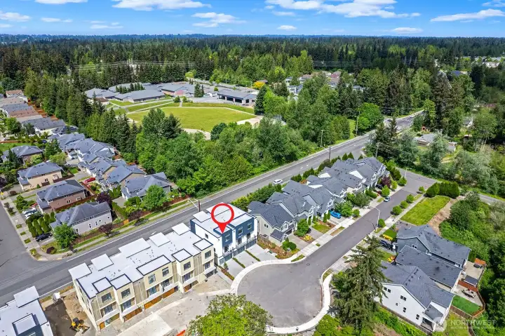 drone picture facing northwest drone picture facing northwest