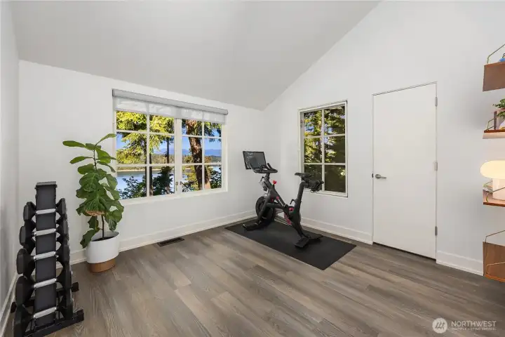 The gym with a view of course!! The gym with a view of course!!