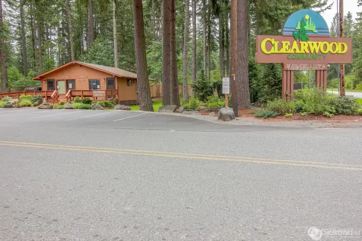 Clearwood office and front gate Clearwood office and front gate