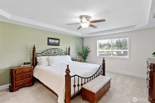Primary Suite with room for a sitting area