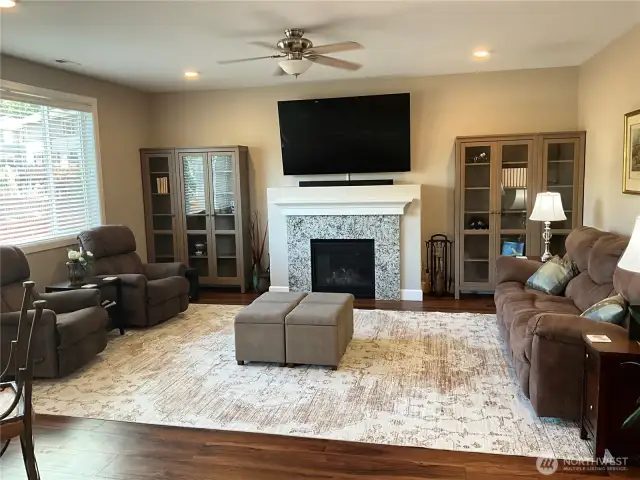 Great Room with Gas Fireplace