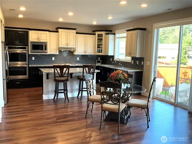 Casual Dining with access to the patio