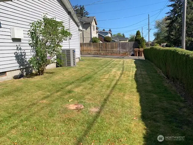 Side yard view