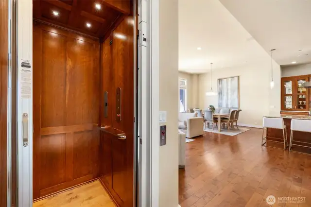 Elevator installed in 2019
