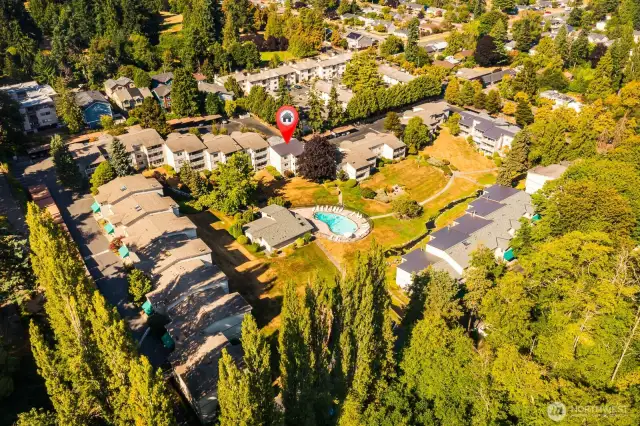 What a great unit - great location within the community.  Overlooks the pool and clubhouse, easy access to the walking trails.  As noted, this unit has been fully remodeled from top to bottom on the interior and with the HOA doing everything on the exterior to maintain this park-like setting, you simply move in and you're done