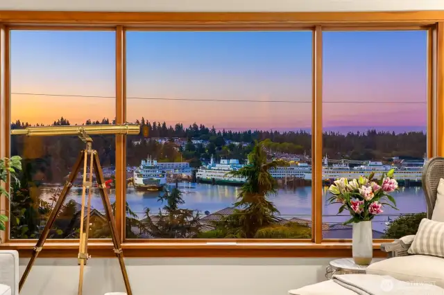 Sweeping views of Eagle Harbor - Welcome Home!