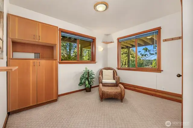 Downstairs room.