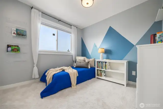 Upstairs bedroom #2.