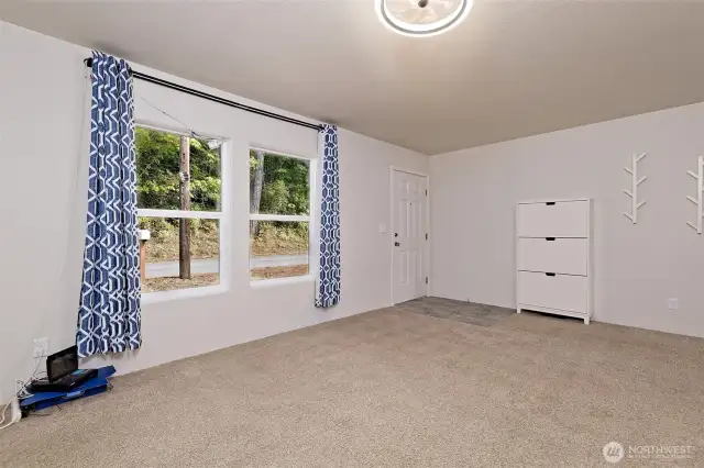First of two large living areas