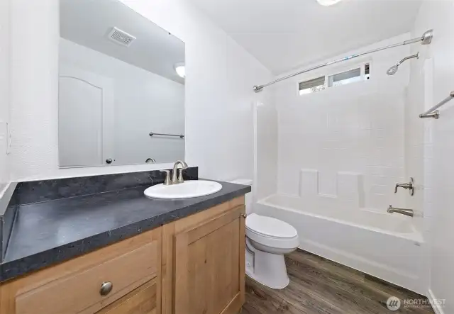 Beautiful second bathroom needs nothing