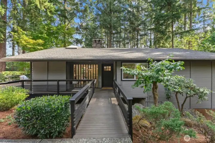 Tucked in a quiet, peaceful cul-de-sac neighborhood- your Bridle Trails home waits for you!