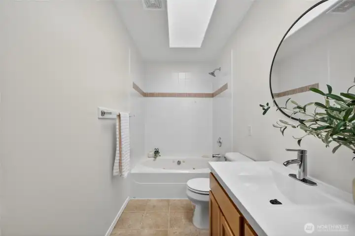 Main full bathroom