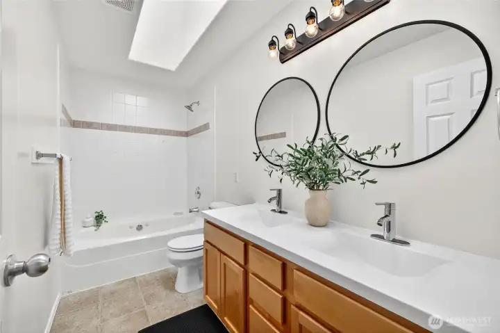 Primary suite bathroom