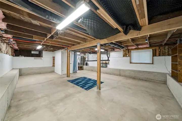 basement is ready to go finish!