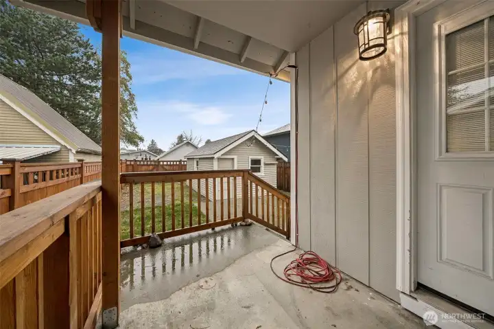 covered back porch