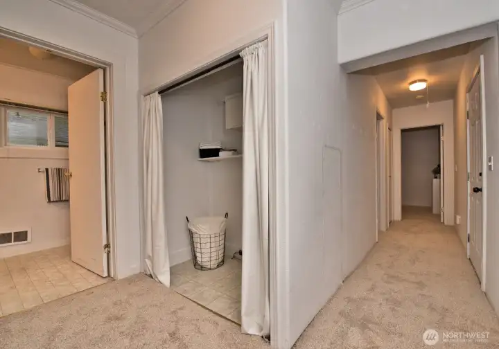 Laundry Right Off the Bathroom