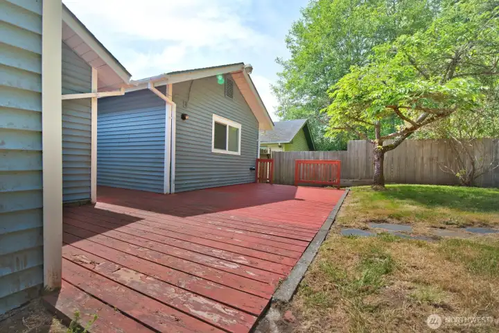 Private Deck To Enjoy Alone Or Entertain Guests