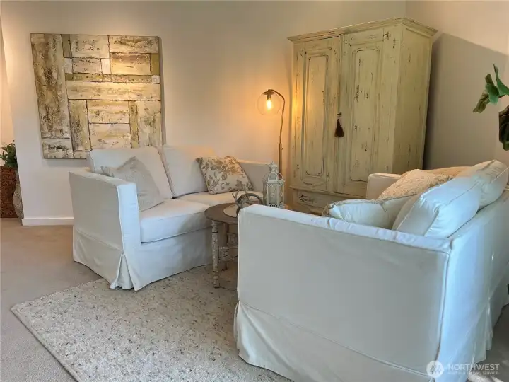 Freshly painted this home is move in ready.