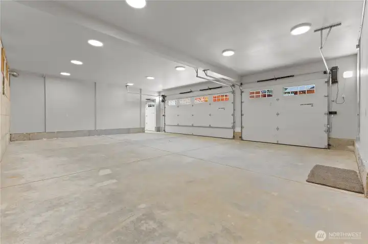 Garages on main level for 8 cars