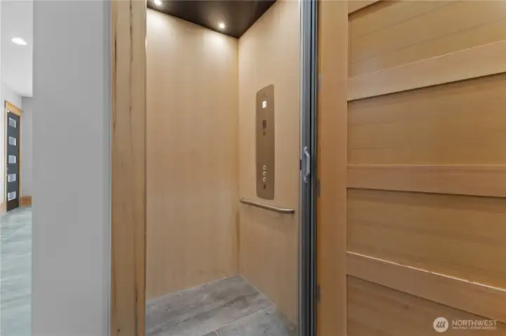 Custom elevator to all 3 levels