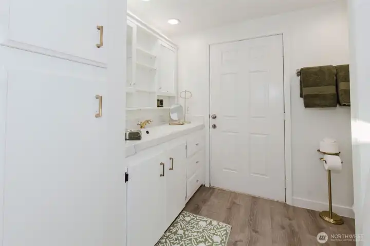 Convenient connection between bedroom and bath, offering a functional and private layout.