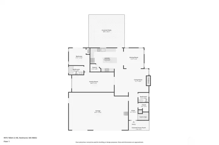 Main Level Floor Plan