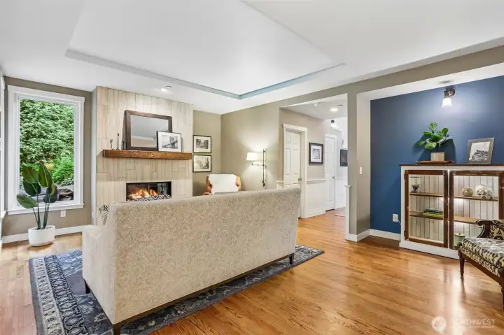 Formal Living Room view from Kitchen