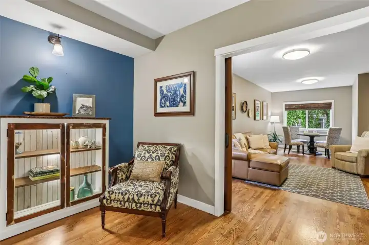 View to Family Room