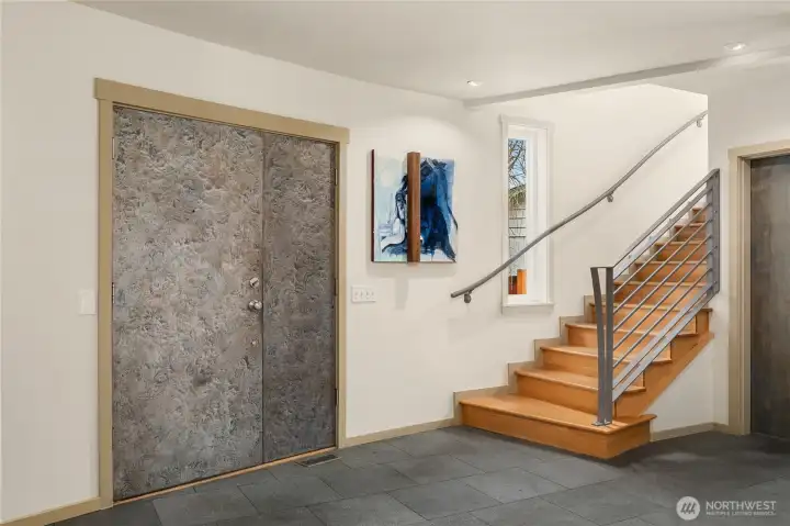 Handcrafted Front Doors & Custom Tiled Entry Handcrafted Front Doors & Custom Tiled Entry