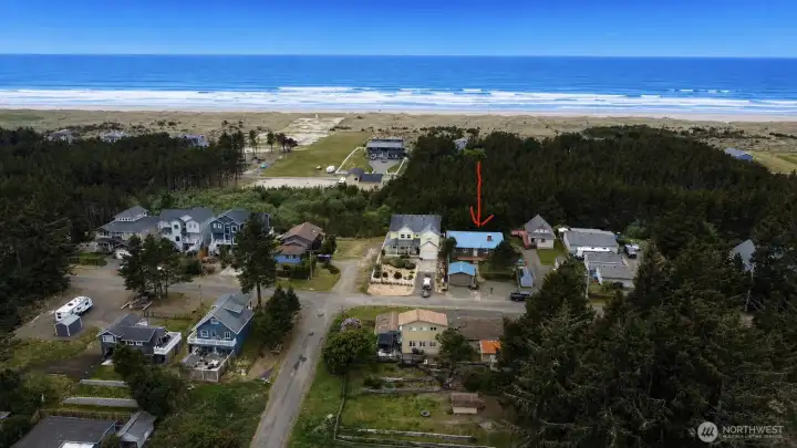 So close to the Pacific Ocean!