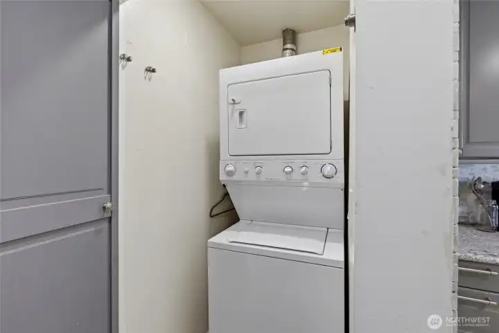 In unit laundry