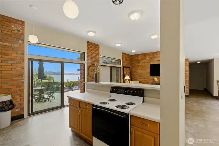 Clubhouse kitchen