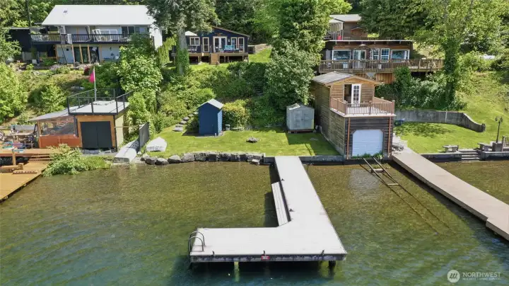 Wonderful AFFORDABLE Cabin on Summit Lake with DOCK!