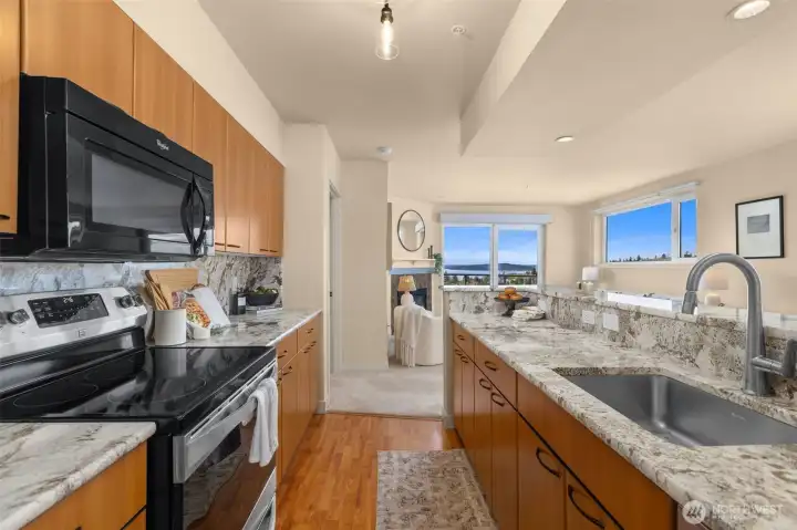 Cook and enjoy the views