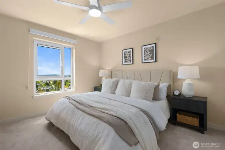 Bedroom #2; Primary suite