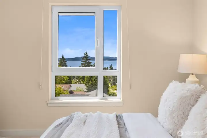 The perfect picture framing the view in the day