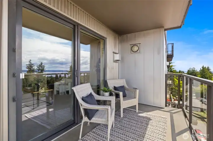 Sit and enjoy the views