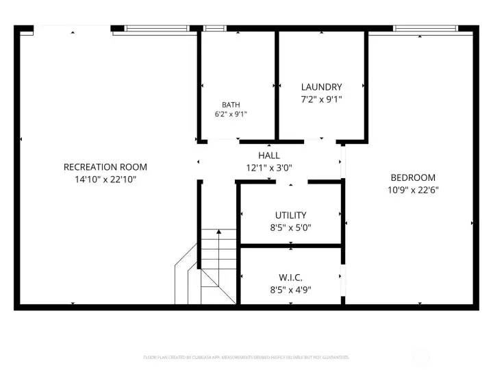 Main House - Basement Floor Plan