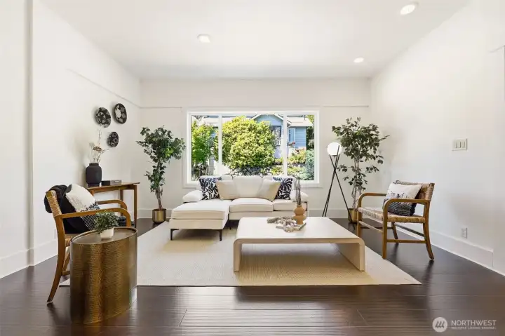 Massive Light-Filled Living Room
