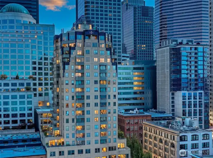 Watermark Tower brings boutique scale and Deco-informed presence to the heart of First Avenue.