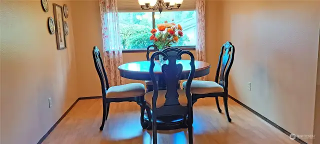 Formal dining room will accommodate a table of 8 guests