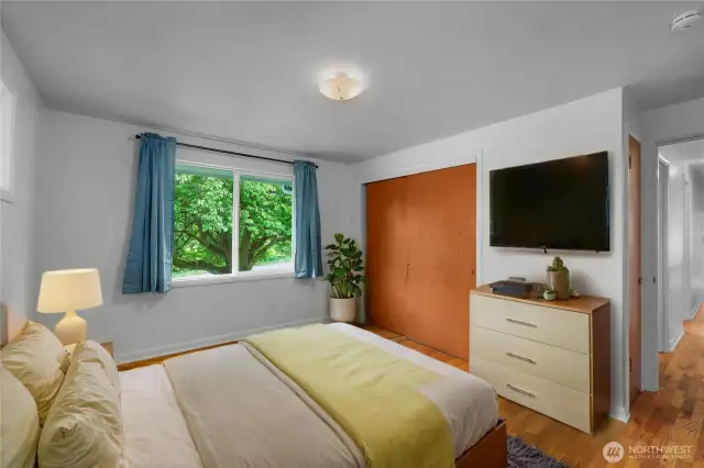 Virtual Staged bedroom 2
