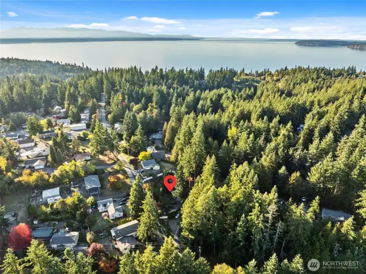 Proximity to Puget Sound.