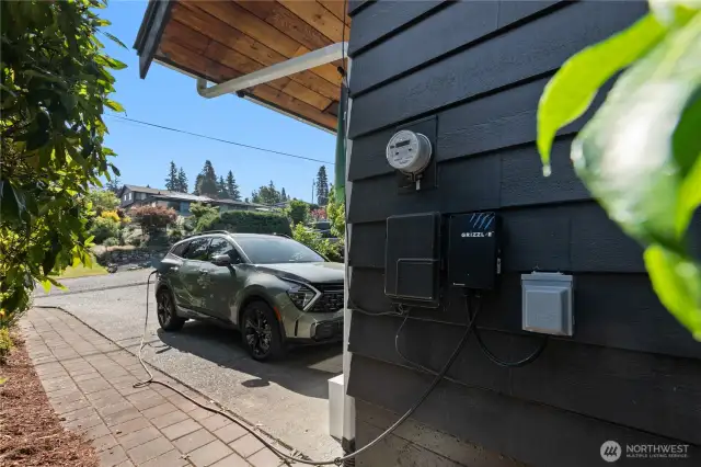 220 Power available for your electric vehicle