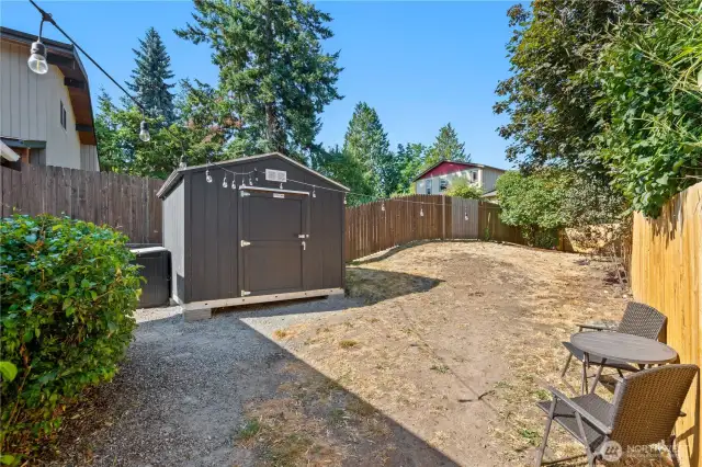 Newer Tuff Shed is tricked-out for organization